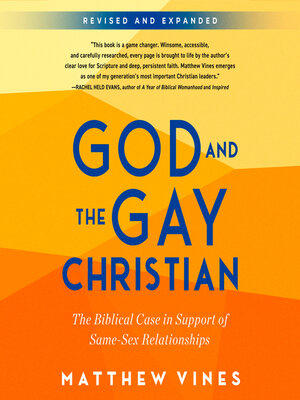 cover image of God and the Gay Christian